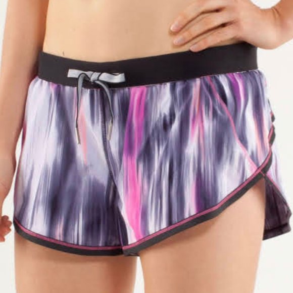 lululemon athletica Pants - Lululemon run roll down short mirage deep indigo